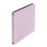 （まとめ買い）プラス フラットファイル 紙バインダー 2穴 No.022N A4E 紫 10冊 【×5セット】