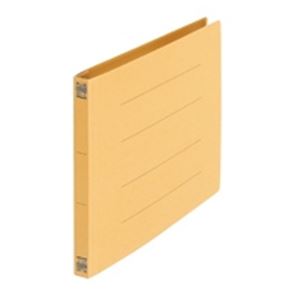 （まとめ買い）プラス フラットファイル 紙バインダー 2穴 032N B5E 黄 10冊 【×5セット】