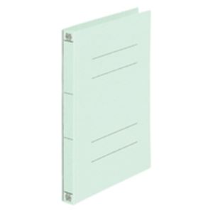 （まとめ買い）プラス フラットファイル 紙バインダー 2穴 021NW A4S 青 10冊 【×5セット】