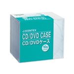 （まとめ買い）ジョインテックス CD／DVDケース 10mm厚 10枚 A403J 【×6セット】