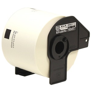 （まとめ買い）マックス 感熱ラベルプリンタ用ラベル ELP-L6257N17 530枚【×6セット】