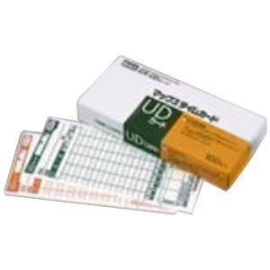 （まとめ買い）マックス タイムカード ER-UDカード 100枚入 【×2セット】
