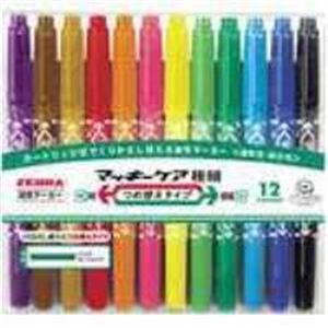 （まとめ買い）ゼブラ ZEBRA マッキーケア極細詰替 YYTS5-12C 12色 【×3セット】