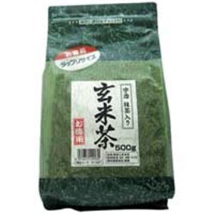 （まとめ買い）国太楼 国太楼 たっぷり抹茶入 玄米茶 500g 【×20セット】