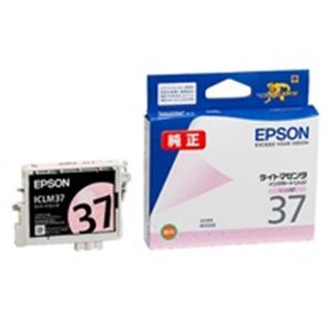 （まとめ買い）エプソン EPSON IJインクカートリッジ ICLM37 ライトマゼンタ 【×4セット】