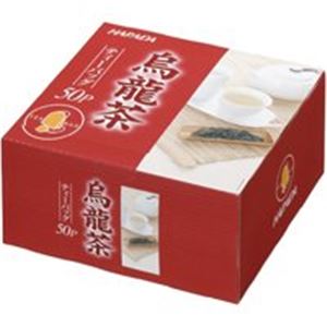 （まとめ買い）ハラダ製茶販売 ハラダ 徳用烏龍茶ティーバッグ 50p／1箱 【×10セット】