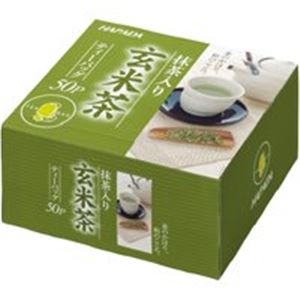 （まとめ買い）ハラダ製茶販売 ハラダ 徳用抹茶入り玄米茶ティーバッグ1箱 【×10セット】