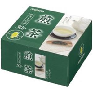 （まとめ買い）ハラダ製茶販売 徳用煎茶ティーバッグ 50p／1箱 【×10セット】