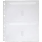 （まとめ買い）キングジム 取扱説明書ファイルポケットA4S2段2630PA 【×10セット】