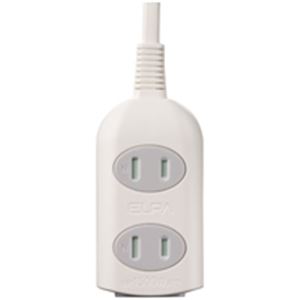 （まとめ買い）朝日電器 ELPA OAタップ WBT-3050B 3個口／5m 【×4セット】