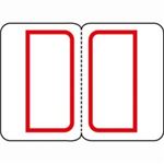（まとめ買い）ジョインテックス インデックスラベル小赤10P B052J-SR-10 22シート×10パック【×3セット】