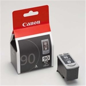 （まとめ買い）キャノン Canon インクカートリッジ BC-90 黒 【×3セット】
