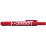 （まとめ買い）ゼブラ ZEBRA マッキーノック 細字 P-YYSS6-R 赤 【×20セット】
