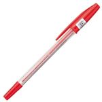 （まとめ買い）三菱鉛筆 ボールペン SA-R10P.15 赤 10本 【×10セット】