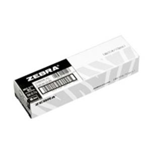 （まとめ買い）ゼブラ ZEBRA ボールペン替芯 BR-6A-SK-BK 黒 10本 【×5セット】