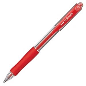 （まとめ買い）三菱鉛筆 VERY楽ノック SN10007.15 赤 10本 【×5セット】