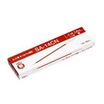 （まとめ買い）三菱鉛筆 ボールペン替芯 SA14CN.15 赤 10本 【×5セット】