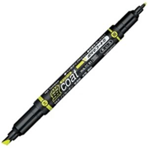 （まとめ買い）トンボ鉛筆 蛍コート WA-TC91 黄 10本 【×5セット】