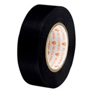 （まとめ買い）ヤマト ビニールテープ NO200-19 19mm*10m 黒 10巻 【×5セット】