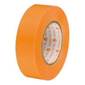 （まとめ買い）ヤマト ビニールテープ NO200-19 19mm*10m 橙 10巻 【×5セット】