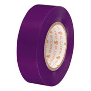（まとめ買い）ヤマト ビニールテープ NO200-19 19mm*10m 紫 10巻 【×5セット】