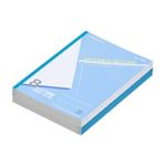 （まとめ買い）ショウワノート セクション方眼罫 8mm 青 JS-8 10冊 【×3セット】