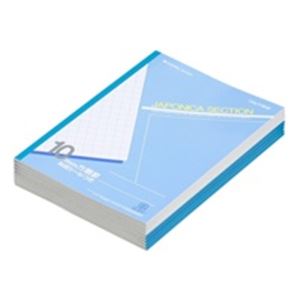 （まとめ買い）ショウワノート セクション方眼罫 10mm 青 JS10 10冊 【×3セット】