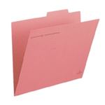 （まとめ買い）プラス 個別フォルダー FL-011IF B4E 桃 10枚 【×5セット】