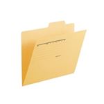 （まとめ買い）プラス 個別フォルダー FL-067IF B5E 黄 10枚 【×10セット】