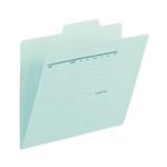 （まとめ買い）プラス 個別フォルダー FL-066IF A5E 青 10枚 【×10セット】