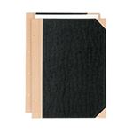 （まとめ買い）プラス とじ込み表紙 FL-003TU B4S 4穴 5組 【×2セット】