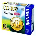 （まとめ買い）日立マクセル HITACHI CD-RW ＜700MB＞ 80MQ.S1P10S 10枚 【×5セット】