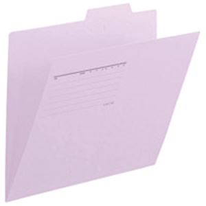（まとめ買い）プラス 個別フォルダー FL-061IF A4E 紫 10枚 【×10セット】