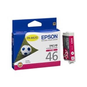 （まとめ買い）エプソン EPSON IJインクカートリッジ ICM46 マゼンタ 【×5セット】