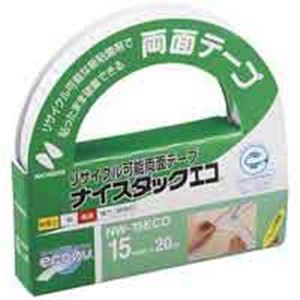 （まとめ買い）ニチバン ナイスタックエコ NW-15ECO 15mm×20m 【×10セット】