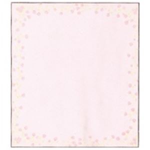 （まとめ買い）ミドリ 色紙 33122006 小花柄ピンク 【×20セット】