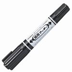 （まとめ買い）ゼブラ ZEBRA 紙用マッキー 太字+細字 WYT5-BK 黒 【×20セット】