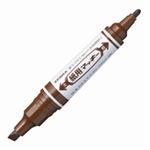 （まとめ買い）ゼブラ ZEBRA 紙用マッキー WYT5-E 茶 【×20セット】