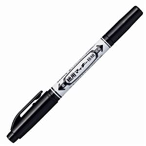 （まとめ買い）ゼブラ ZEBRA 紙用マッキー 細字+極細 WYTS5-BK 黒 【×30セット】