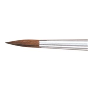 （まとめ買い）ぺんてる 丸筆 ZBS1-8 馬毛 8号 【×20セット】