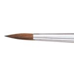 （まとめ買い）ぺんてる 丸筆 ZBS1-8 馬毛 8号 【×20セット】