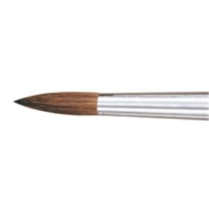 （まとめ買い）ぺんてる 丸筆 ZBS1-12 馬毛 12号 【×10セット】