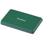 （まとめ買い）シャチハタ スタンプ台 HGN-4-G 特大形 緑 【×2セット】