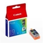 （まとめ買い）キャノン Canon インクカートリッジ BCI-19CLR 4色 【×3セット】
