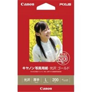 （まとめ買い）キャノン Canon 写真紙 光沢ゴールド GL-101L200 L 200枚 【×3セット】
