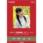 （まとめ買い）キャノン Canon 写真紙 光沢ゴールド GL-101A320 A3 20枚 【×2セット】
