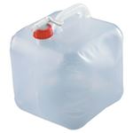 （まとめ買い）角利産業 折りたたみポリタンク 10L／WC-10 【×4セット】