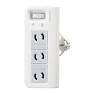 （まとめ買い）エレコム ELECOM デスクタップ T-DK2320CBS 3個口／2m 【×5セット】
