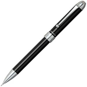 （まとめ買い）プラチナ万年筆 ダブル3アクション MWB-1000C#1 黒 【×5セット】