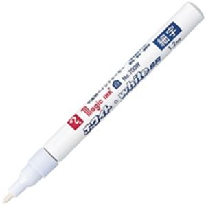 （まとめ買い）寺西化学工業 マジックホワイト M700W 細字 【×20セット】